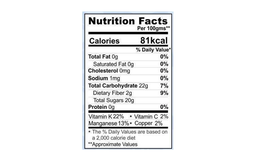 Agile Organic Dried Blueberry    Pack  150 grams